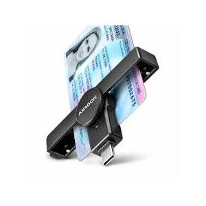 Čitač pametnih kartica AXAGON CRE-SMPC USB 2.0 Pocket Reader