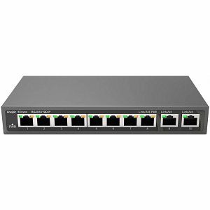 8-port 10/100Mbps Desktop Unmanaged Switch8 of the ports support PoE/PoE+ power supply