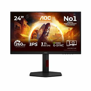 AOC LCD 23,8" Fast IPS, 1ms, 260Hz