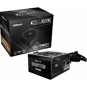 ASRock PSU Challenger CL-750B, 750W, 80 Bronze
