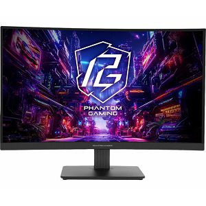 ASRock Gaming Monitor PG27QRT1B, 27", QHD, VA, 180Hz, 1ms, Curved