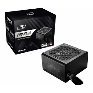ASRock PSU PRO Series PRO-650B, 650W, 80 Bronze
