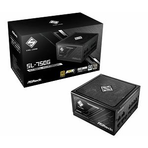 ASRock PSU Steel Legend SL-750G, 750W, 80 Gold, Fully Modular