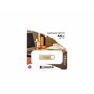 Kingston FD DTSE9G3/64GB Metal USB 3.2 Gen 1High speeds up to 220MB/s read and 100MB/s write