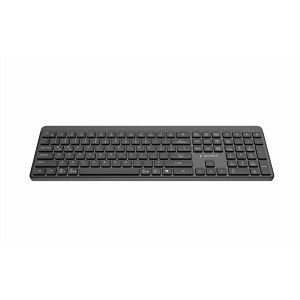 Gembird Dual-mode pro-business slim wireless keyboard, 2.4G BT, US layout