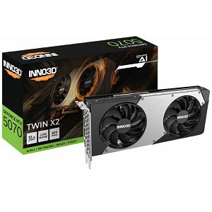 INNO3D GeForce RTX 5070 TWIN X2, 12GB GDDR7