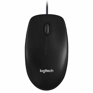 Logitech M100 mouse black, USB