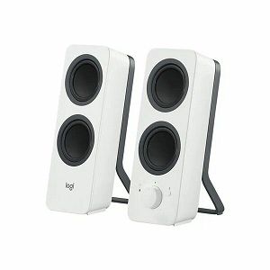 Logitech Speakers Z207, 2.0 Stereo Speakers with Bluetooth, white