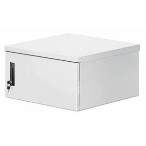 Intellinet Industrial IP55 19" Wall Mount Cabinet with Integrated Fans, 6U