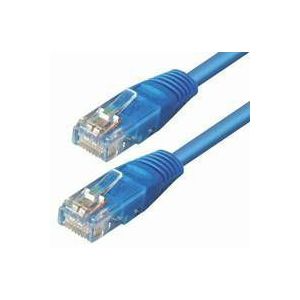 NaviaTec Cat5e UTP Patch Cable 0,25m blue
