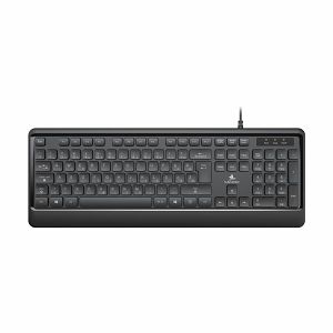 NaviaTec K105 USB Wired Keyboard, 104 keys, HR layout