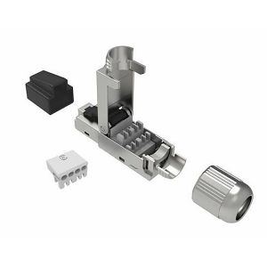 NaviaTec CAT6A STP Toolless Modular Plug