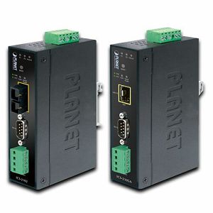 Planet Industrial RS-232 to 100Base-FX Open slot Media Converter (Fiber, Vary on SFP module) (-40~75)