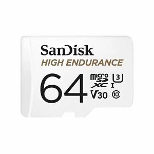 SanDisk High Endurance microSD Card - 64GB