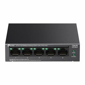 TP-Link 5-Port 10 100Mbps Desktop Switch with 4-Port PoE