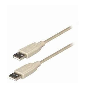 Transmedia USB 2.0 AA, 3m beige