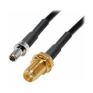 Transmedia Pigtail adapter TS9 plug to SMA socket