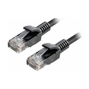 Transmedia Cat.6 UTP Kabel 1M, black