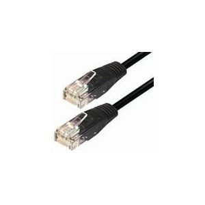 Transmedia Cat.5e UTP Kabel 0,5M, Black