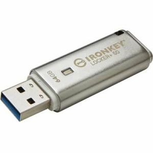 Kingston 64GB IronKey Locker Plus 50 AES Encrypted