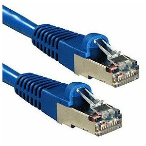 NaviaTec Cat6 S FTP PIMF 0,5m blue