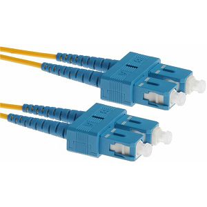NFO Patch cord, SC UPC-SC UPC, Singlemode 9 125, G.657A2, Duplex, 3m