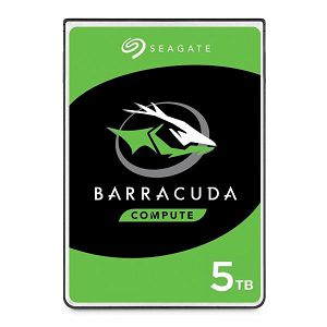 Seagate 5 TB 2,5" HDD, Barracuda, 5400 RPM, 128MB, 15mm