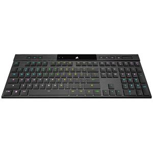 Tipkovnica Mehanička Corsair K100 RGB AIR WRLSBacklit RGB LED, CHERRY ULP Tactile, Black