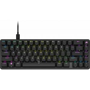 Tipkovnica Mehanička Corsair K65 PRO MINI RGBBacklit RGB LED, CORSAIR OPX, Black, Black PBT