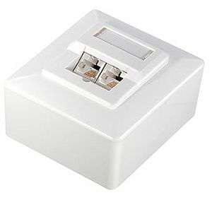 Transmedia 2xWestern 8 8 socket Cat6