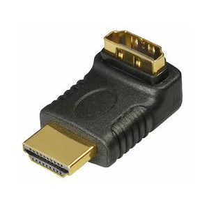 Transmedia HDMI kutni adapter, muški na ženski