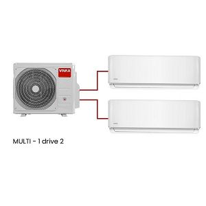 VIVAX COOL, multi - bundle M 4kW 1drive2