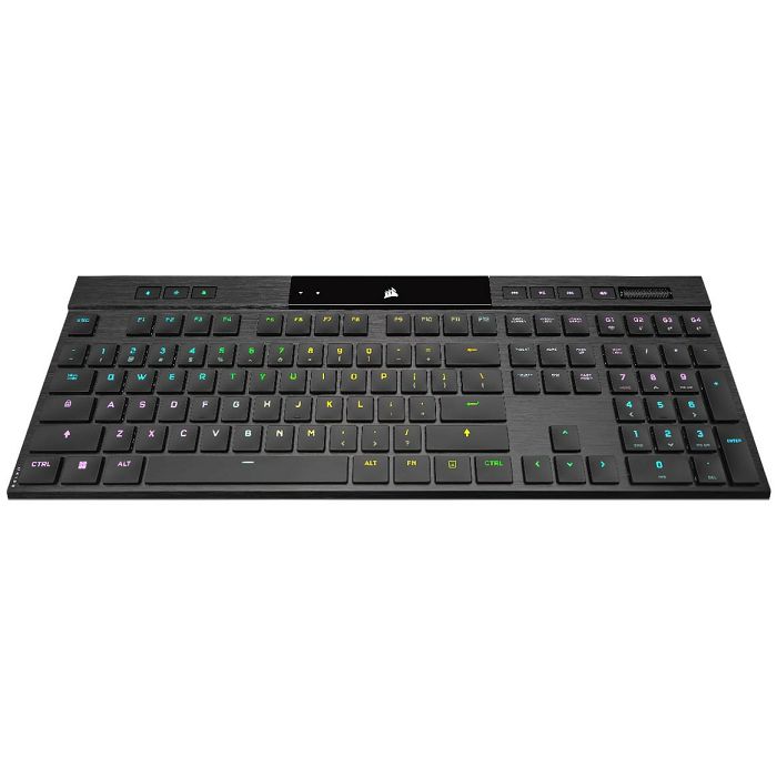 Tipkovnica Mehanička Corsair K100 RGB AIR WRLSBacklit RGB LED, CHERRY ULP Tactile, Black